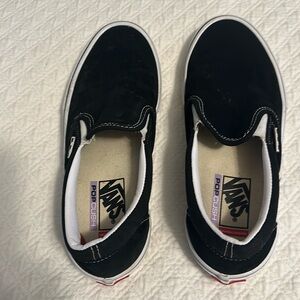 Vans Black Suede Men’s Slip One Size 7.5